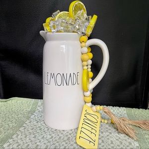 Rae Dunn Lemonade Pitcher Topper Garland Set
